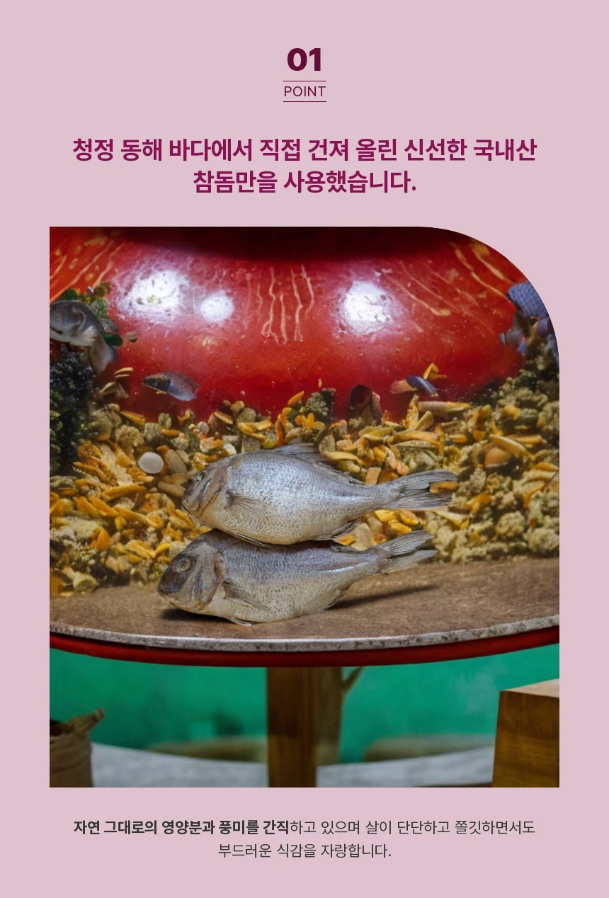 동해 해풍건조 국내산 반건조 참돔 완전손질 참돔3마리 (특대30cm내외/450g내외) 상세 안내 3